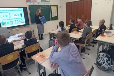 Экологический урок для учащихся  Государственного бюджетного общеобразовательного учреждения Ленинградской области «Всеволожская школа-интернат, реализующая адаптированные образовательные программы».